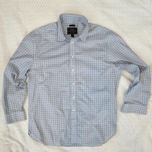 Joseph A Bank Reserve Mens Button Down. Large. Plaid. Office Professional